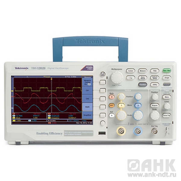 Цифровой осциллограф серии TBS1000B