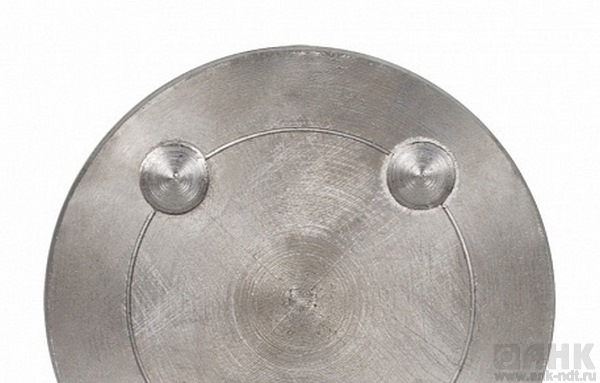 Марка, привариваемая к трубе 2 класса меньшего диаметра