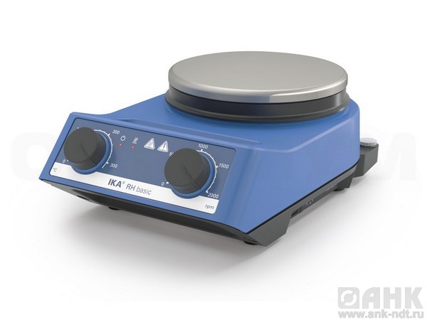 Магнитная мешалка с подогревом RH basic white (2000 об/мин)