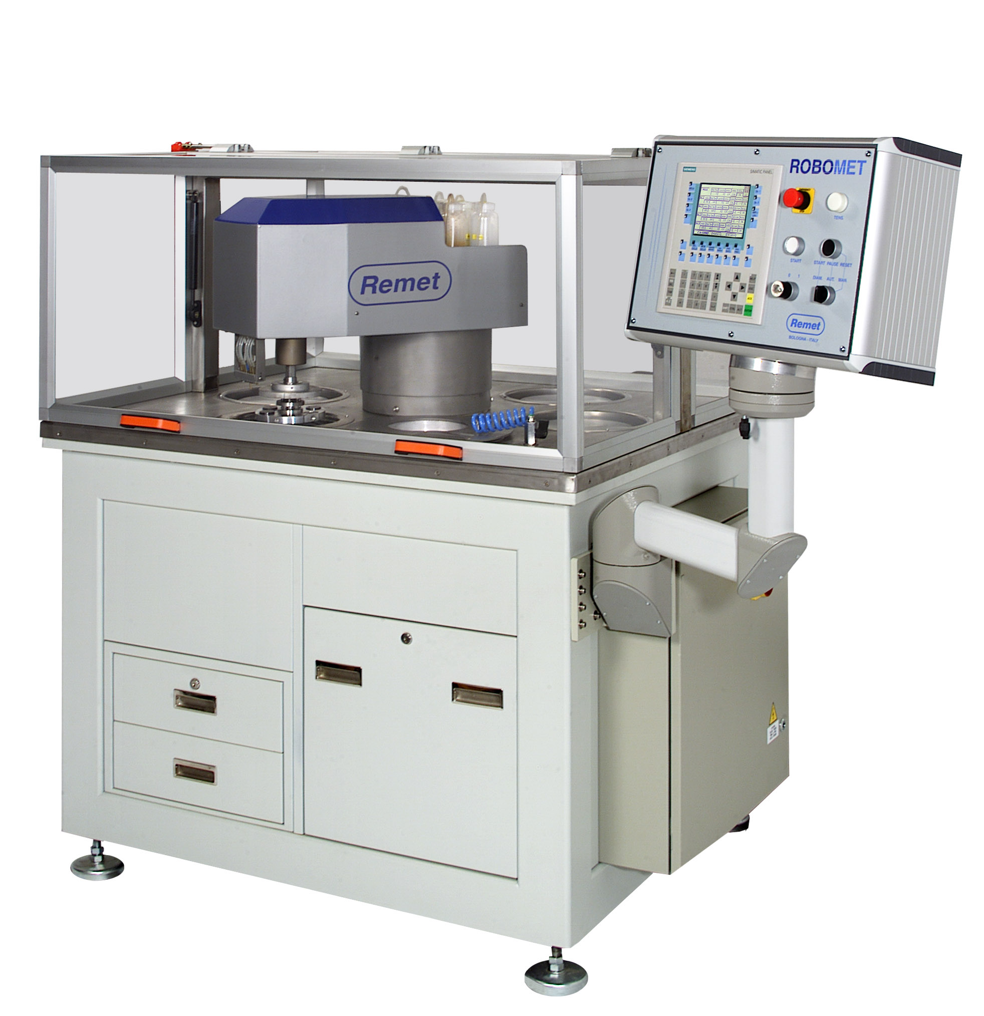 Роботизированный шлифовально-полировальный комплекс ROBOMET