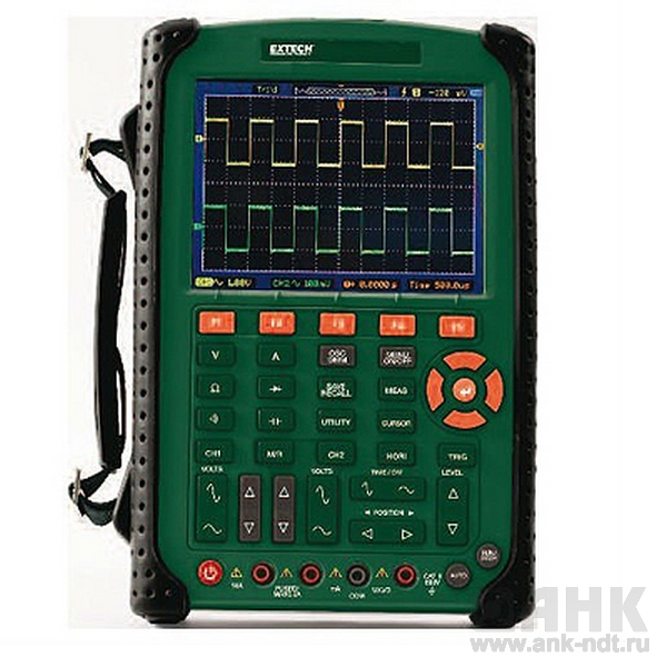 Портативный двухканальный осциллограф Extech MS6060