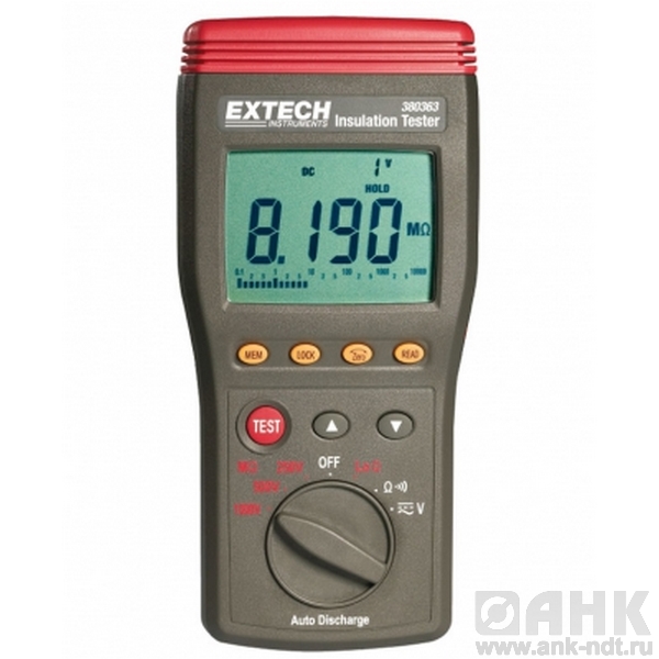 Цифровой тестер для измерения сопротивления изоляции Extech 380363