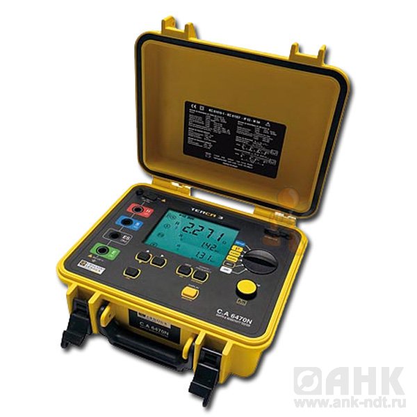 C.A 6470N — измеритель удельного сопротивления грунта и устройств заземления