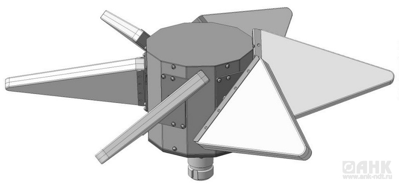 АСП 1,0-18,0 Антенная система малогабаритного комплекса РТК с круговым обзором пространства 1 ГГц-18 ГГц