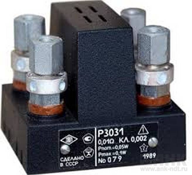 Р3031/2 мера электрического сопротивления однозначная