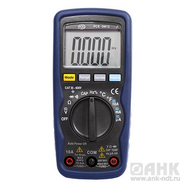 ВОЛЬТМЕТР PCE-DM12