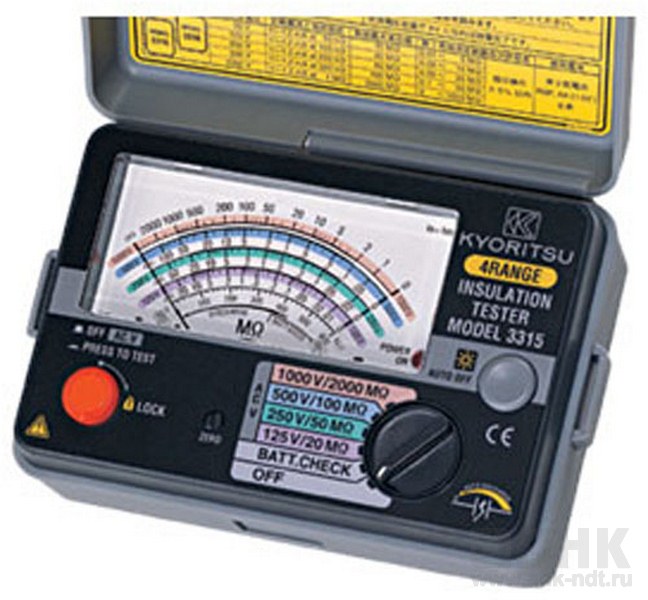 KEW 3315 — мегаомметр аналоговый