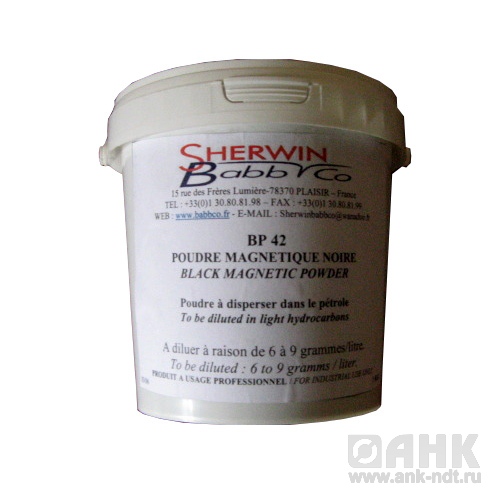 Черный магнитный порошок SHERWIN BP 42