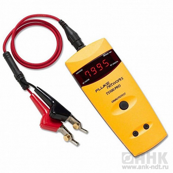 Fluke Networks TS100-PRO-BT-TDR, комплект TS100 PRO Cable Fault Finder TDR