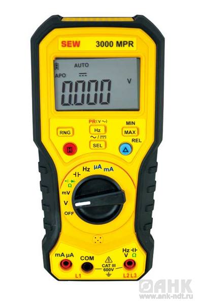 Цифровой мультиметр 3000 MPR
