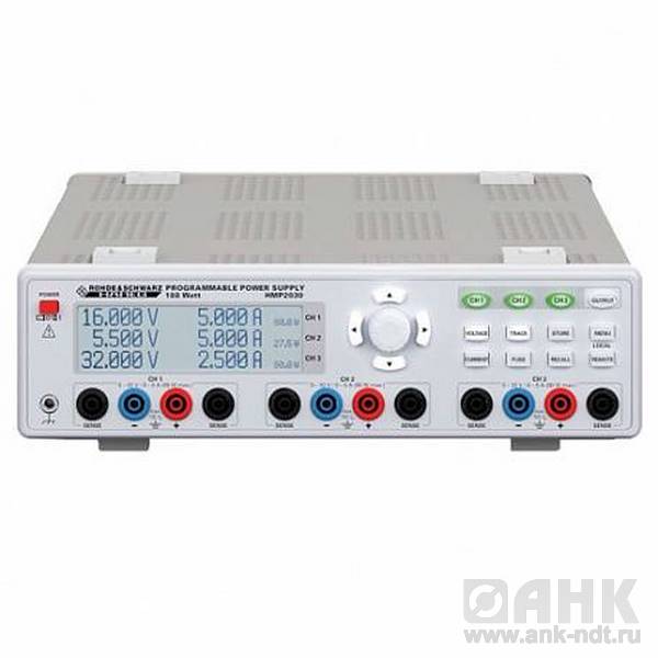 Программируемый двух- или трехканальный источник питания Rohde & Schwarz HMP2030