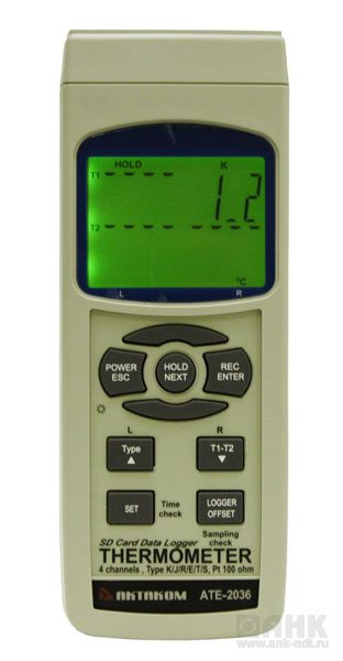 АТЕ-2036 Измеритель-регистратор температуры