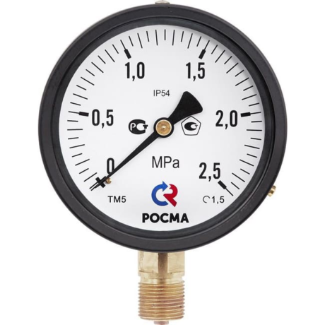 Поверка манометров специального исполнения Тип ТМ (ТВ, ТМВ), серия 10, IP54