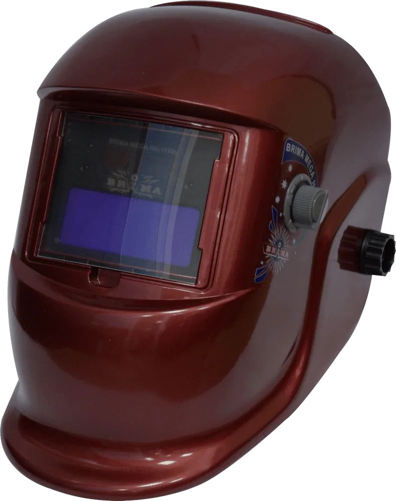 Сварочная маска BRIMA MEGA HA-1110o красная