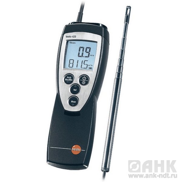 Измерительный блок скорости, влажности, температуры TESTO-425