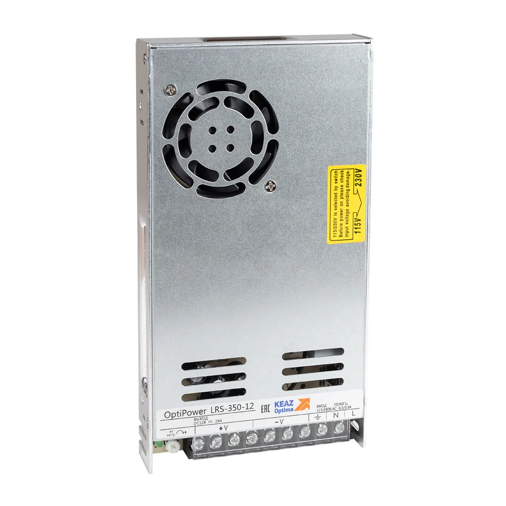 Блок питания панельный КЭАЗ OptiPower LRS 350-12 29A