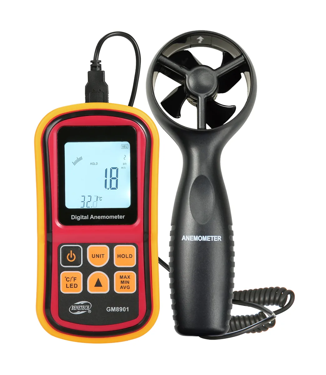 Цифровой анемометр BENETECH GM8901